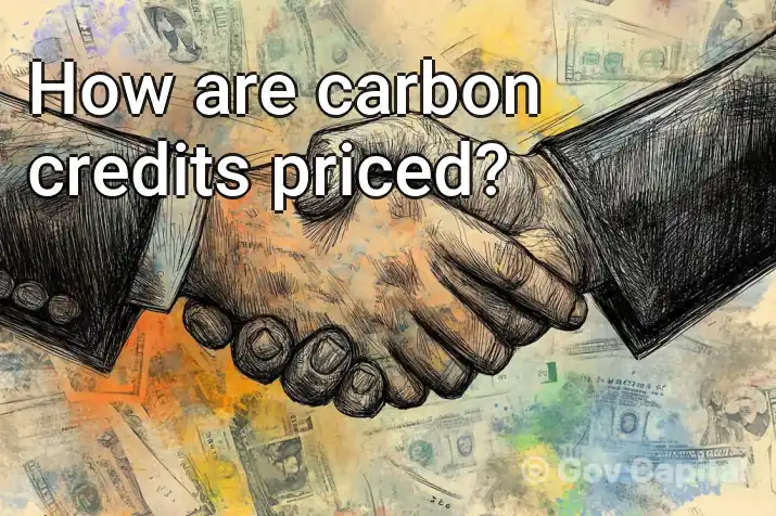 How are carbon credits priced?