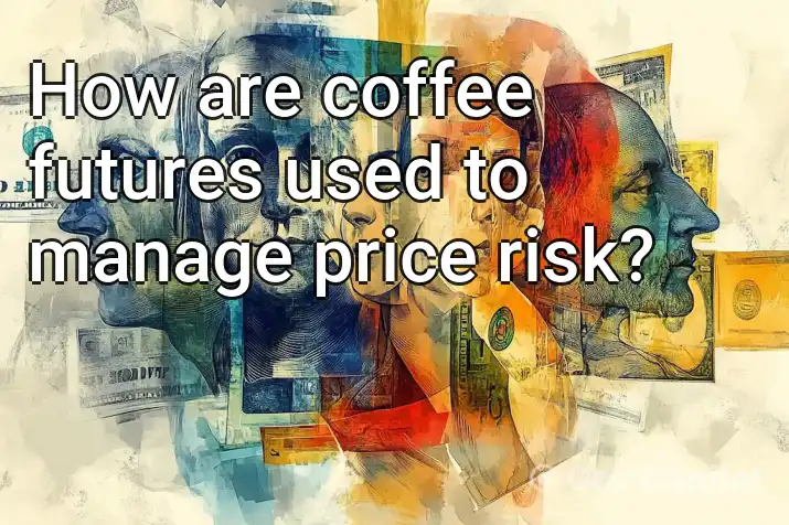 How are coffee futures used to manage price risk?