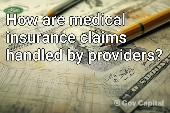 How are medical insurance claims handled by providers?