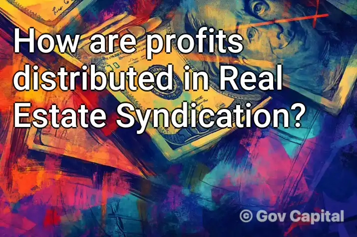 How are profits distributed in Real Estate Syndication?