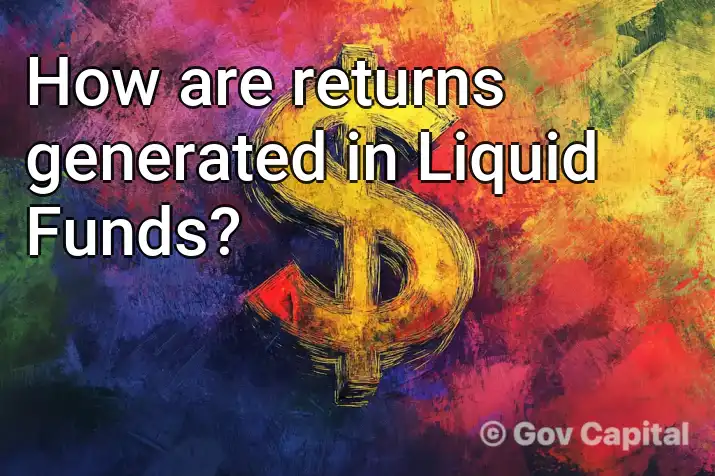 How are returns generated in Liquid Funds?