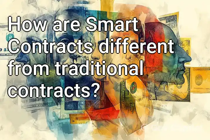 How are Smart Contracts different from traditional contracts?