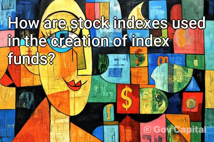 How are stock indexes used in the creation of index funds?