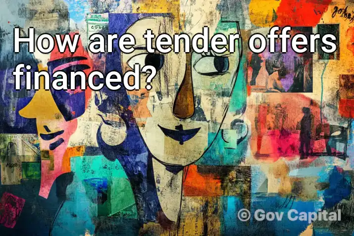 How are tender offers financed?