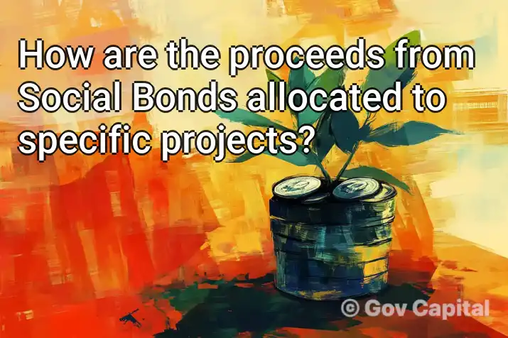 How are the proceeds from Social Bonds allocated to specific projects?