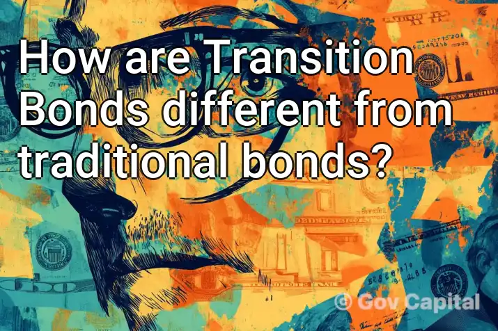 How are Transition Bonds different from traditional bonds?