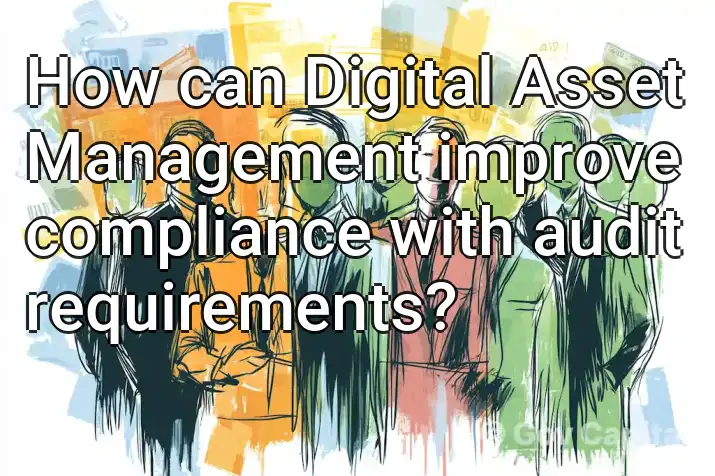 How can Digital Asset Management improve compliance with audit requirements?