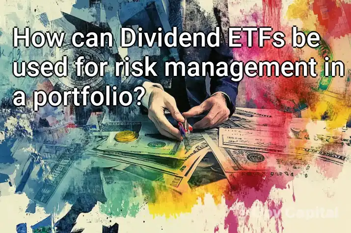 How can Dividend ETFs be used for risk management in a portfolio?