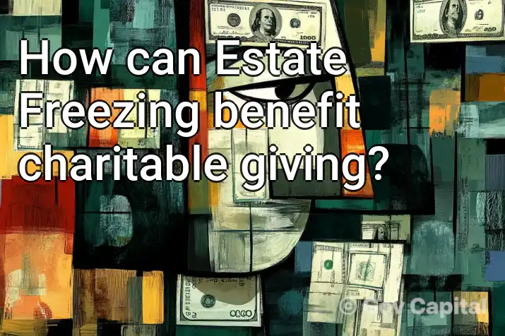 How can Estate Freezing benefit charitable giving?