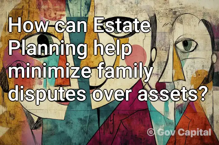 How can Estate Planning help minimize family disputes over assets?