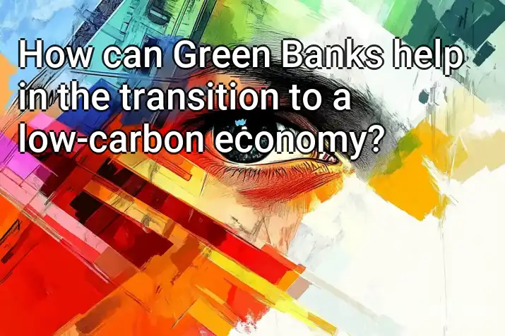 How can Green Banks help in the transition to a low-carbon economy?