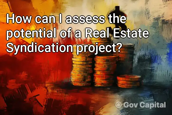 How can I assess the potential of a Real Estate Syndication project?