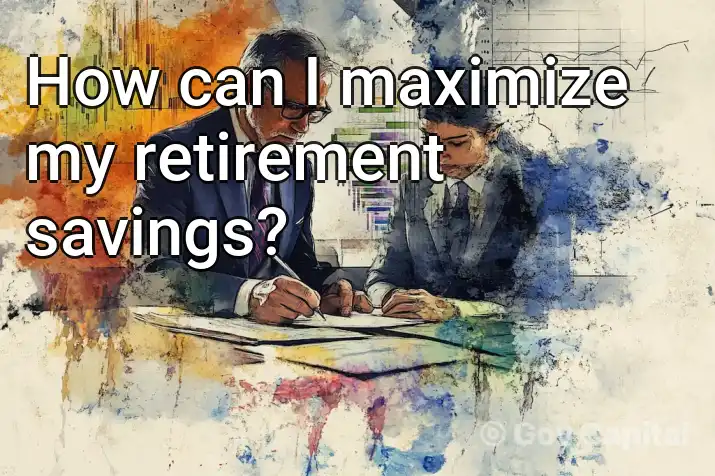 How can I maximize my retirement savings?