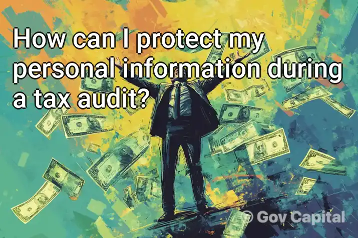 How can I protect my personal information during a tax audit?