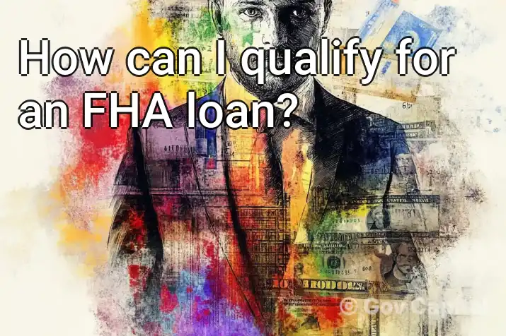 How can I qualify for an FHA loan?