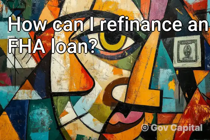 How can I refinance an FHA loan?