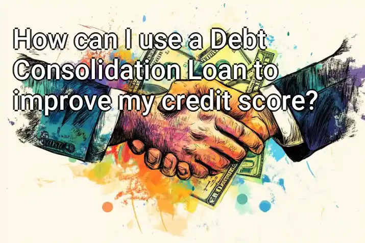 How can I use a Debt Consolidation Loan to improve my credit score?