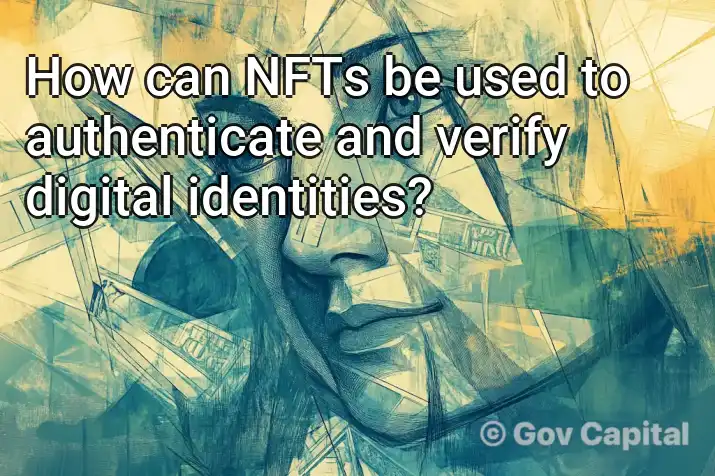 How can NFTs be used to authenticate and verify digital identities?