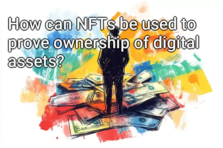 How can NFTs be used to prove ownership of digital assets?