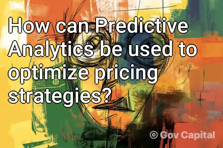 How can Predictive Analytics be used to optimize pricing strategies?