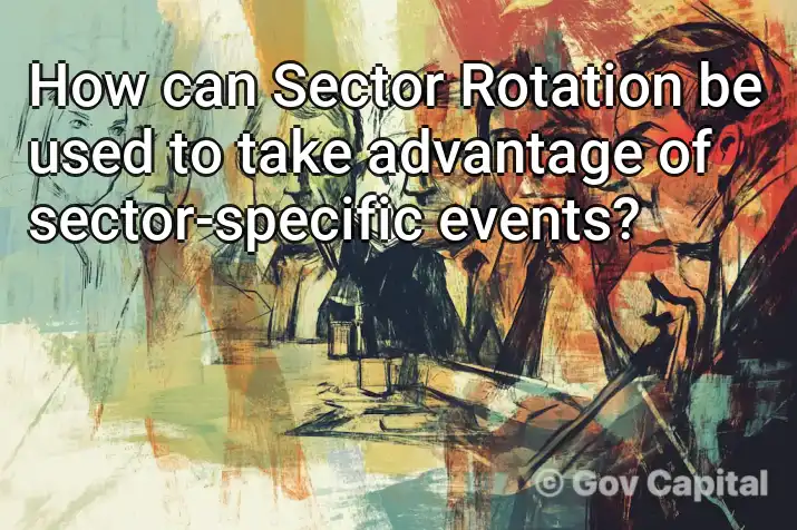 How can Sector Rotation be used to take advantage of sector-specific events?